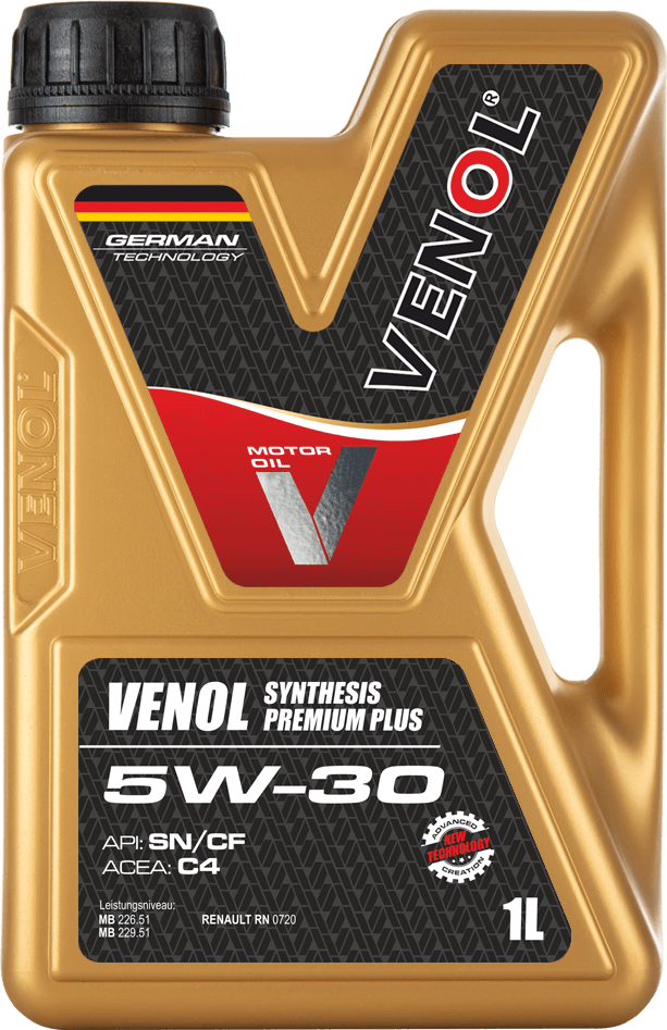 OLEJ_SILNIKOWY_VENOL SYNTHESIS PREMIUM PLUS 5W30 C4_1L